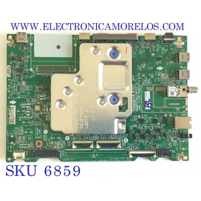MAIN PARA SMART TV LG / NUMERO DE PARTE EBT66698601 / EAX69462005 / BUS66698601 / 2BEBT000-01L7 / RU22J6A004 / PANEL NC860DQD-AAKH3 / DISPLAY LC860DQR(SP)(A1) / MODELO 86NANO85APA.BUSYLKR